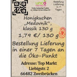Honigkuchen "Medovnik", klassik 130 g