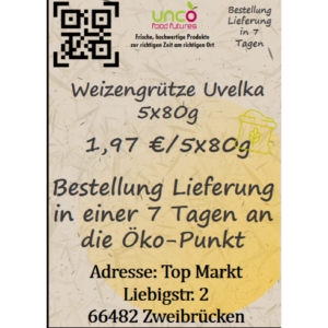 Weizengrütze Uvelka 5x80g